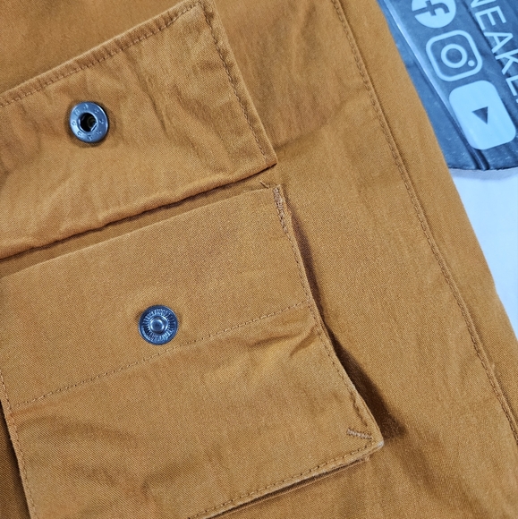 Nike Life Camp Shorts Monarch Orange FN3216 815 Men's Size Large - Picture 2 of 7